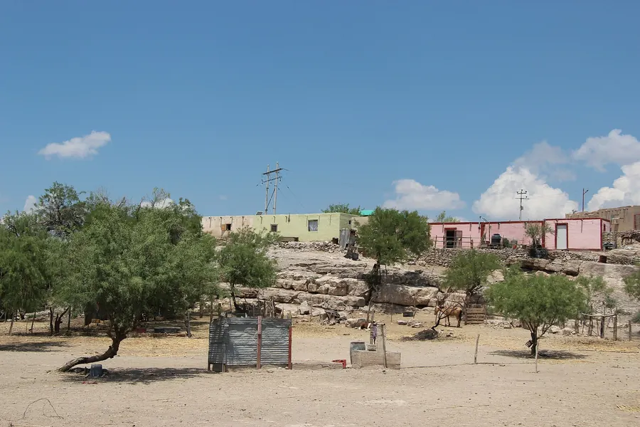 The village of Boquillas del Carmen